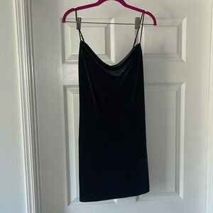 Abercrombie velvet mini dress
